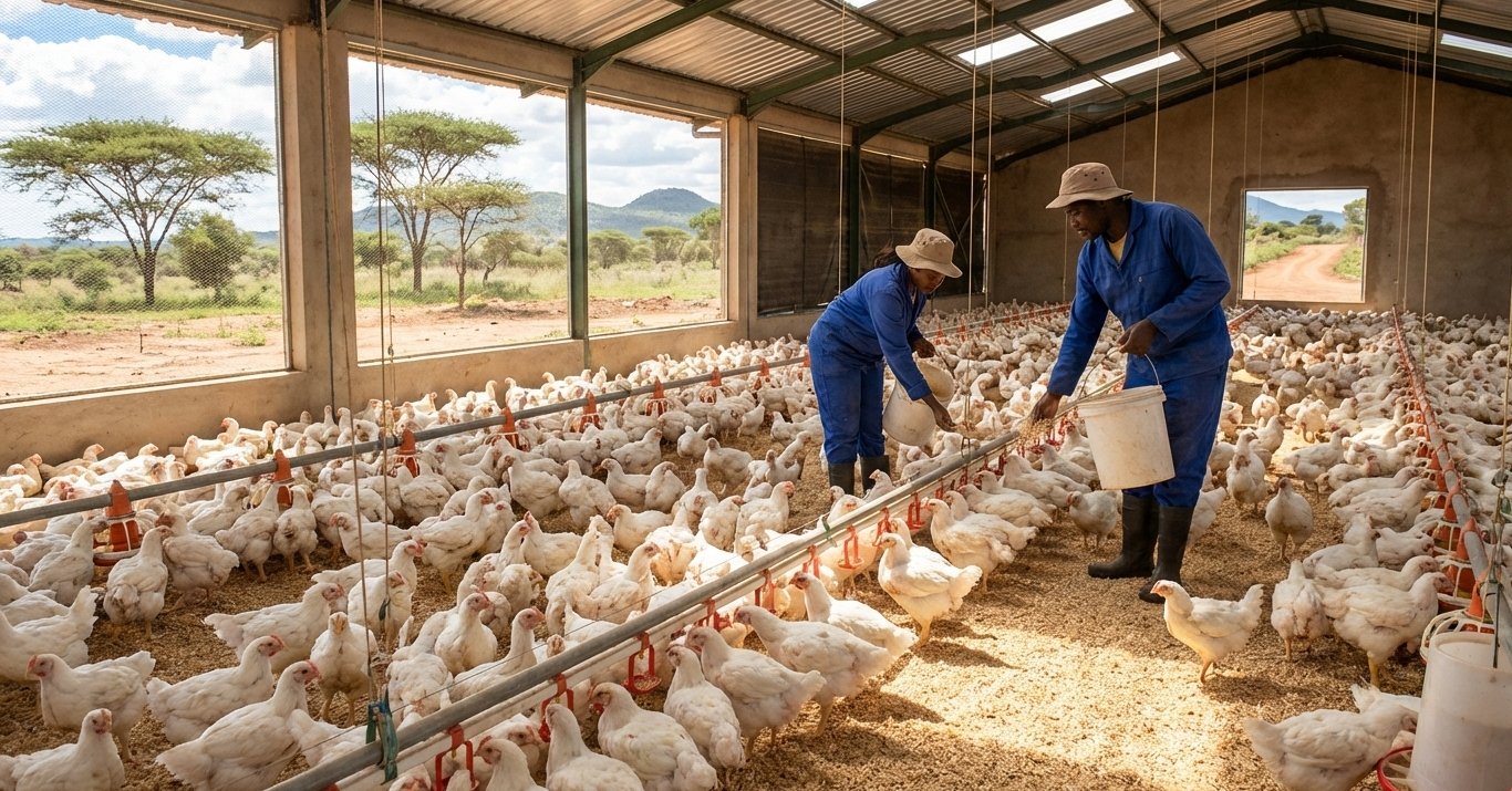 Broiler Chickens: Complete Guide to Meat Chicken Breeds, Characteristics, and Production