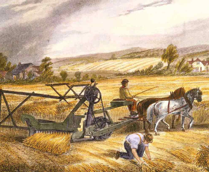 what metal revolutionized agriculture