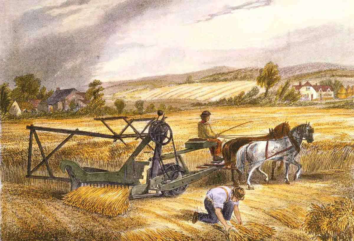 what metal revolutionized agriculture