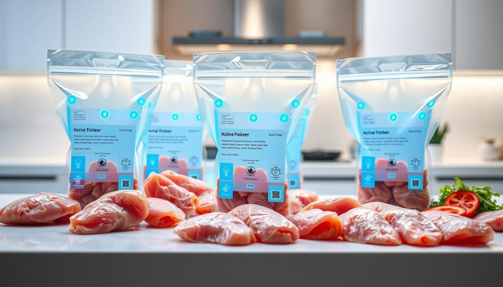 Active and Smart Packaging for Broiler Meat