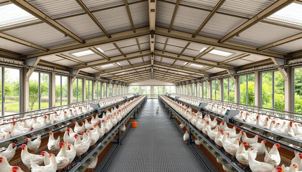 Broiler Chicken House Design