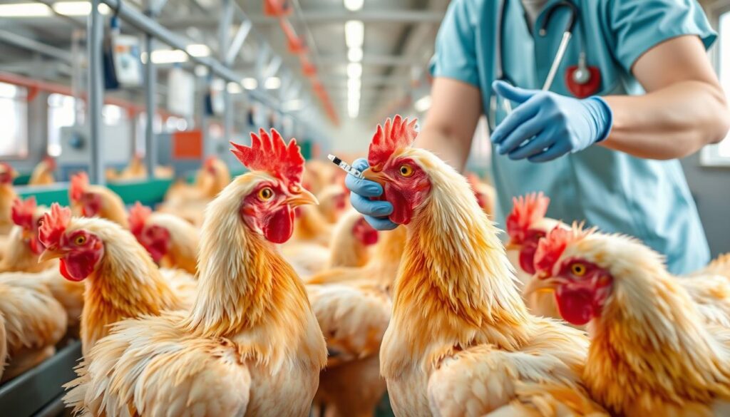 Broiler Chicken Vaccination