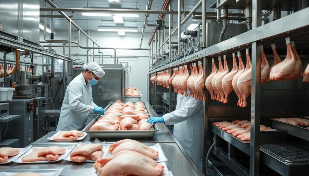 Broiler Meat Processing