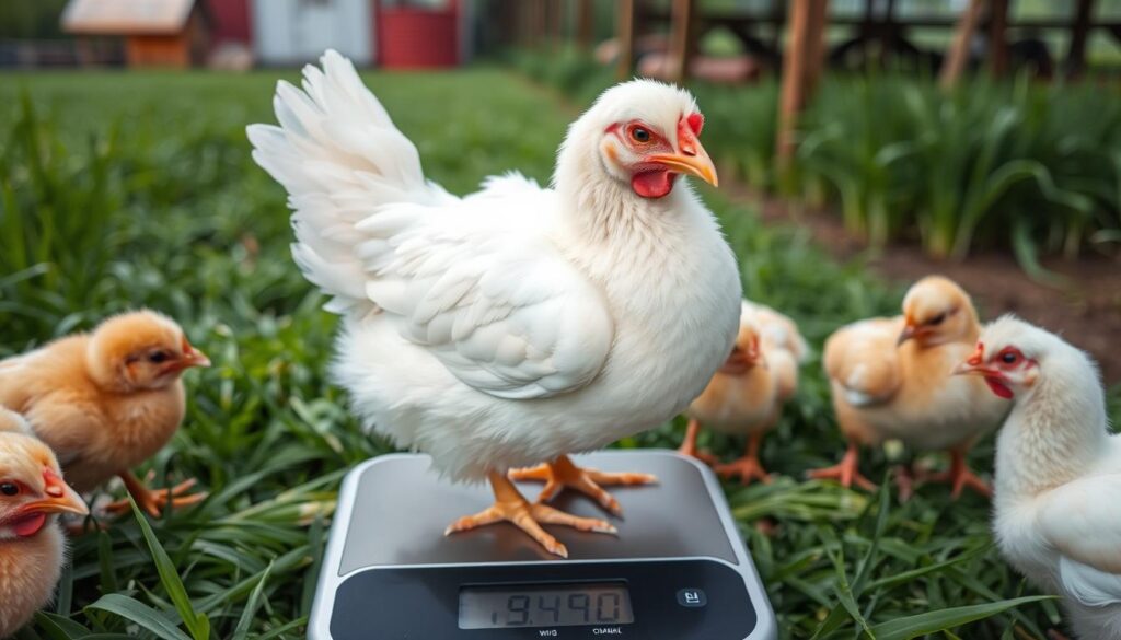 Broiler weight tracking