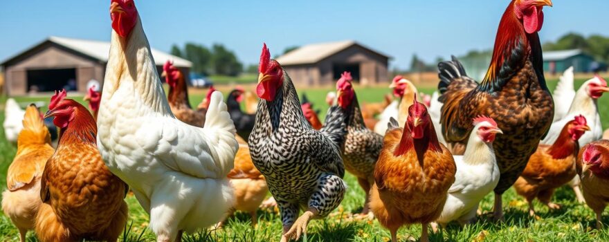 Comparing Feed Efficiency Between Different Broiler Chicken Breeds