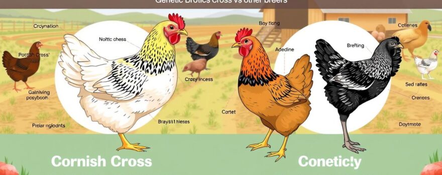 Differences Between Cornish Cross and Other Popular Broiler Breeds