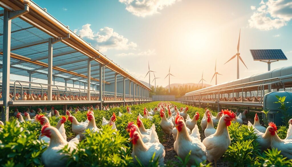 Balancing Productivity & Sustainability in Chicken Farming