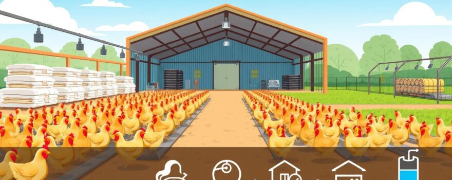 How to Calculate the Costs of Starting a Broiler Chicken Farm