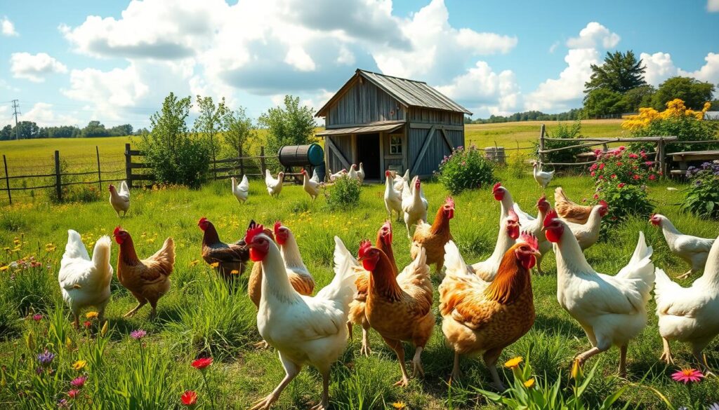 Organic Farming for Broiler Chicken Production