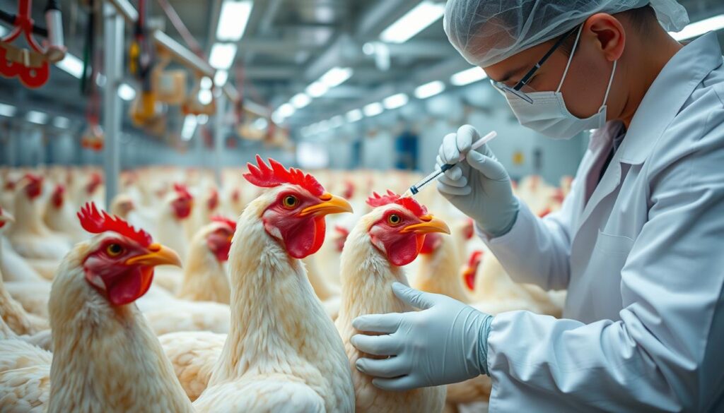 Protecting Broiler Chickens with Vaccination