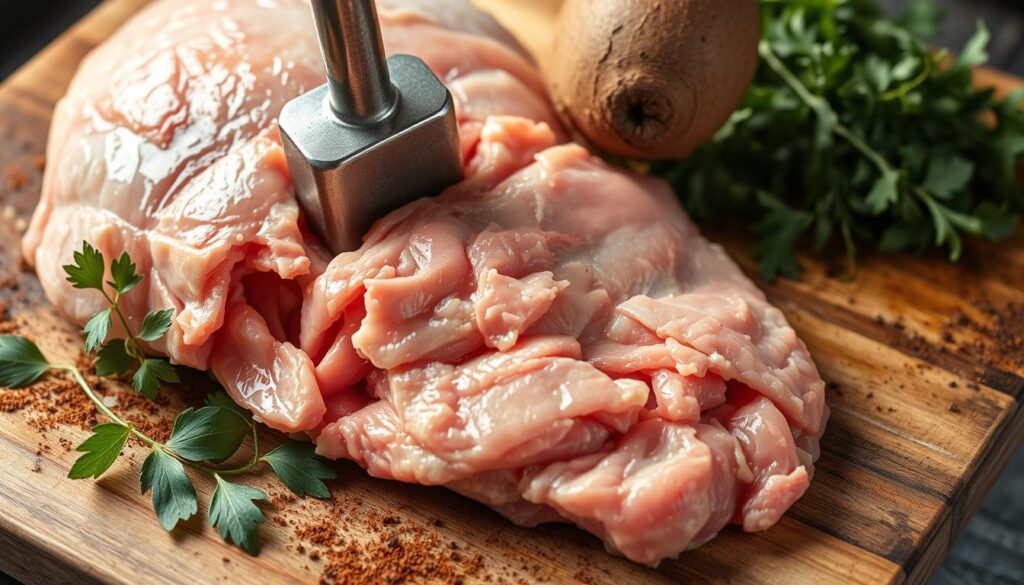 Improving broiler meat tenderness