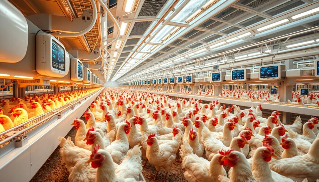 Innovations in Broiler Chicken Housing: Automation