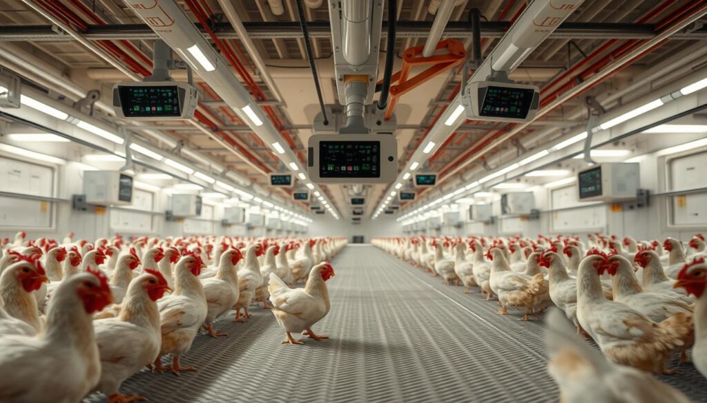 Machine Vision Broiler Floor Distribution