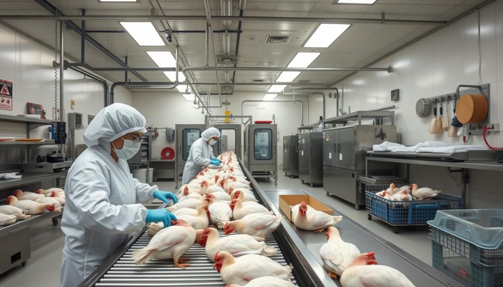 Poultry processing