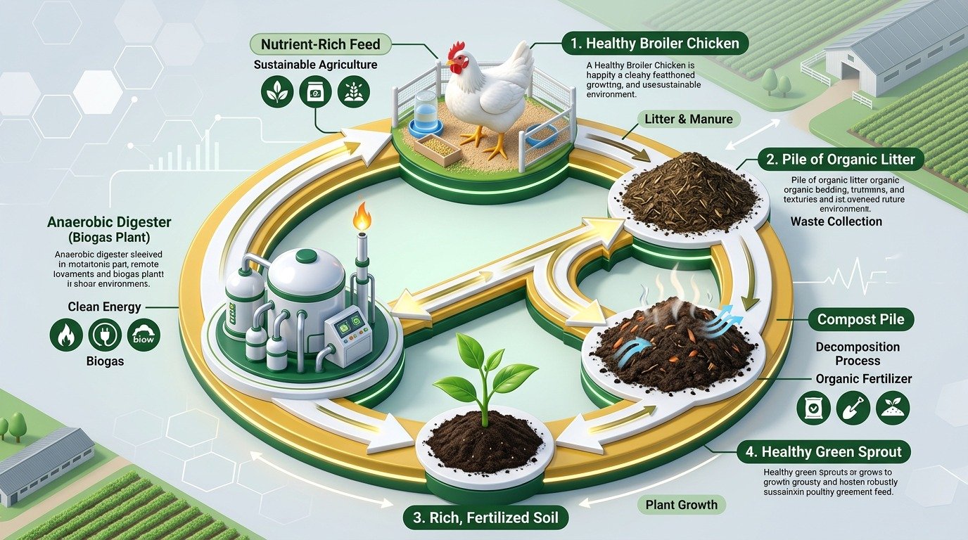 Sustainable Poultry Waste Management: Turning Litter into Profit