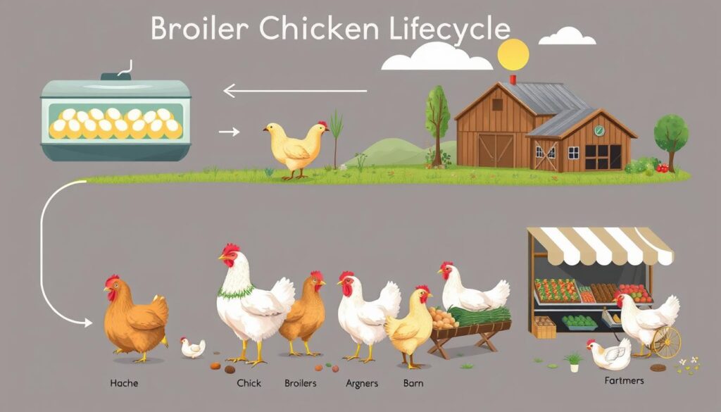 The Broiler Chicken Lifecycle: From Hatch to Market-Ready