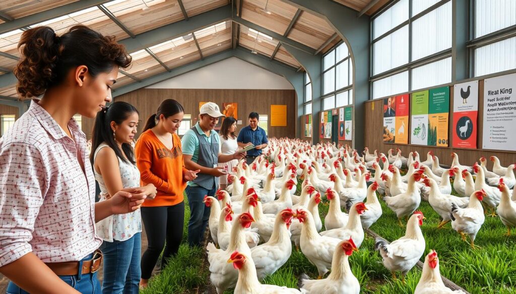 Training for Better Broiler Chicken Welfare