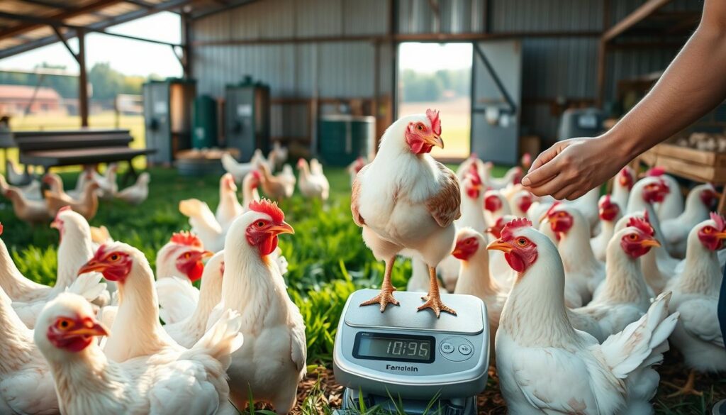 Weight Monitoring in Broiler Chicken Production