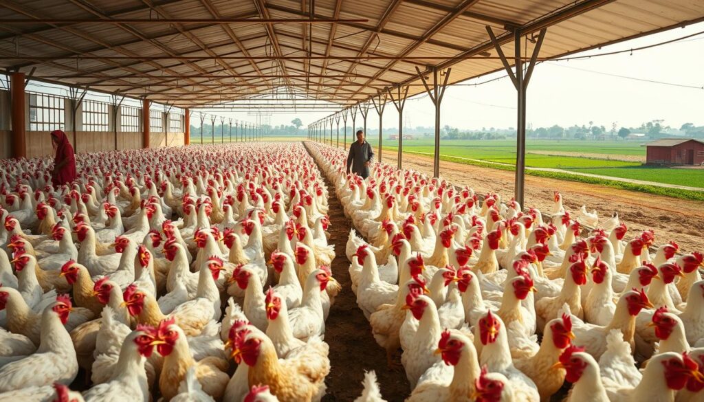 contract broiler farming in India