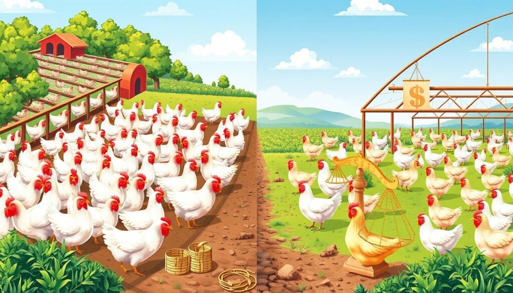 cost-benefit analysis in broiler farming