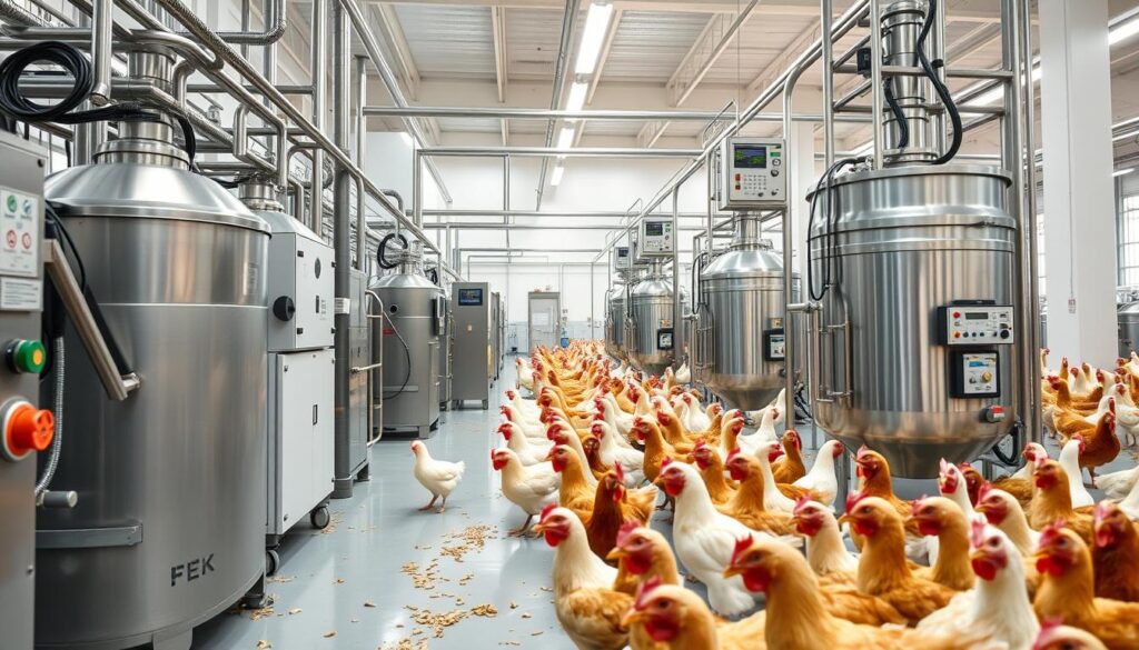 feed processing technologies for broilers