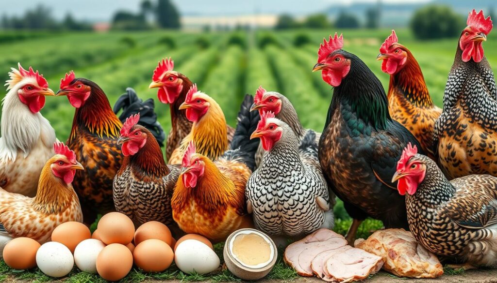 poultry breeds for value-added chicken