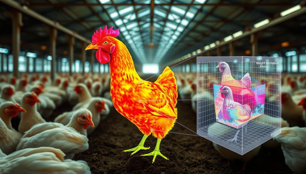 thermal and 3D imaging for broiler weight monitoring