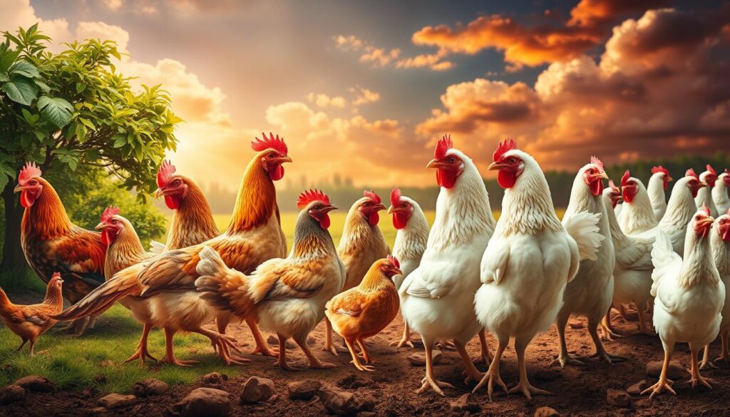 The Evolution of Broiler Chickens: From Wild Fowl