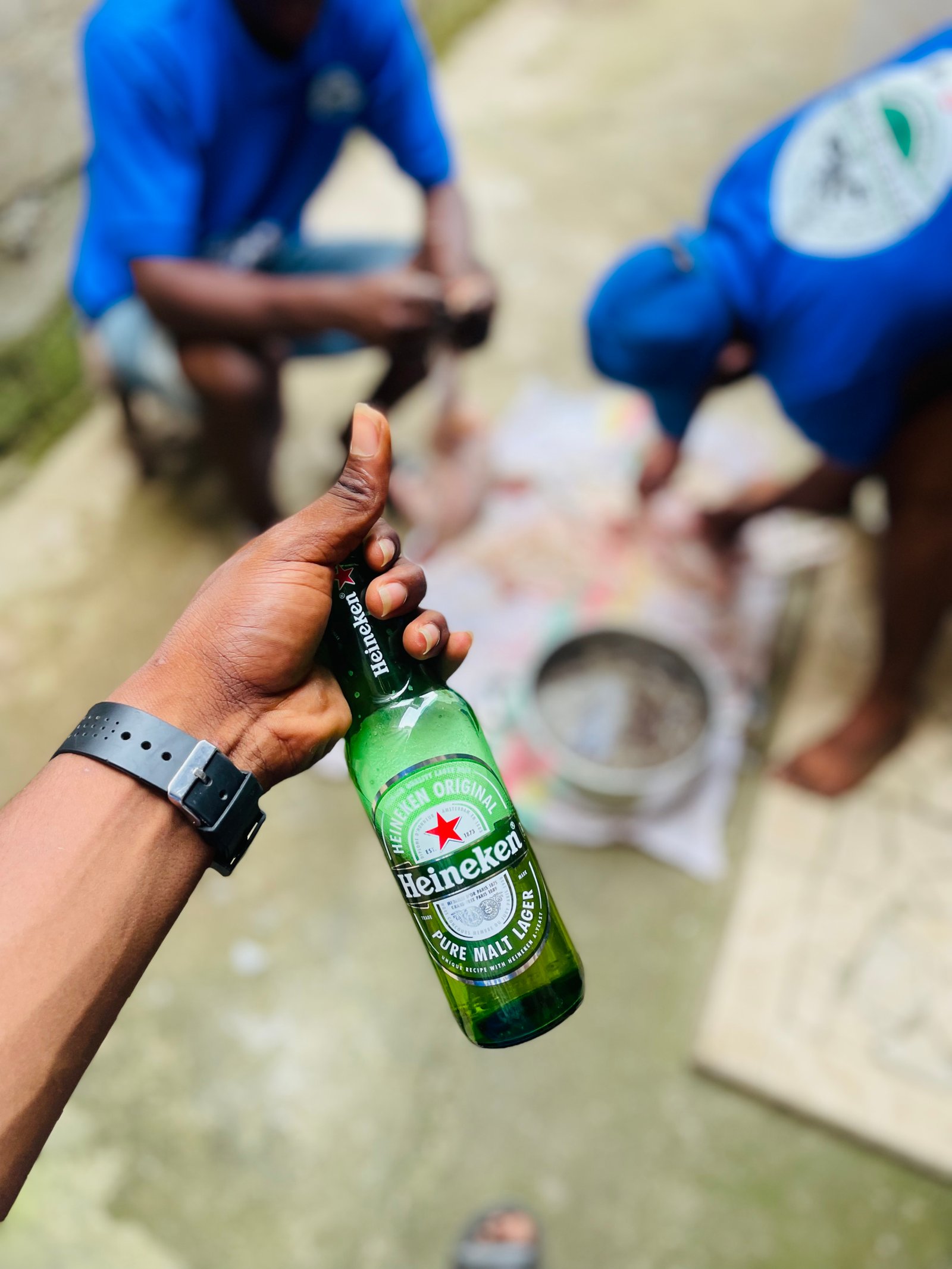 Processing Chickens at a client home