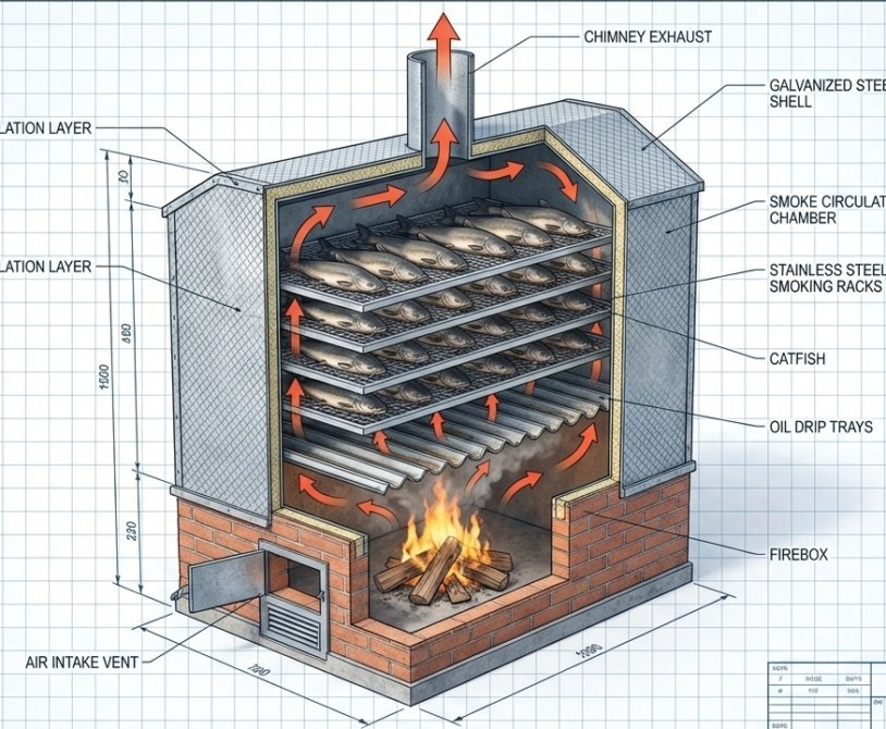 Why Custom Smoking Kilns are the Future of Fish Farming