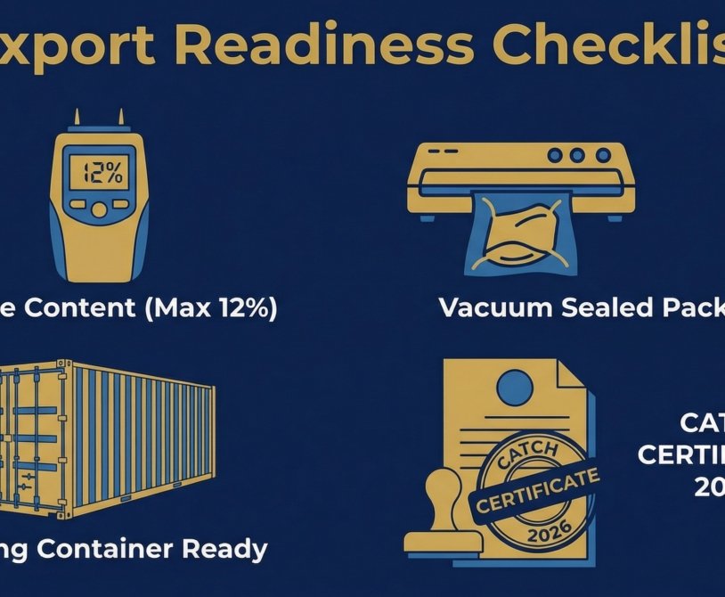 Packaging and Exporting Smoked Fish