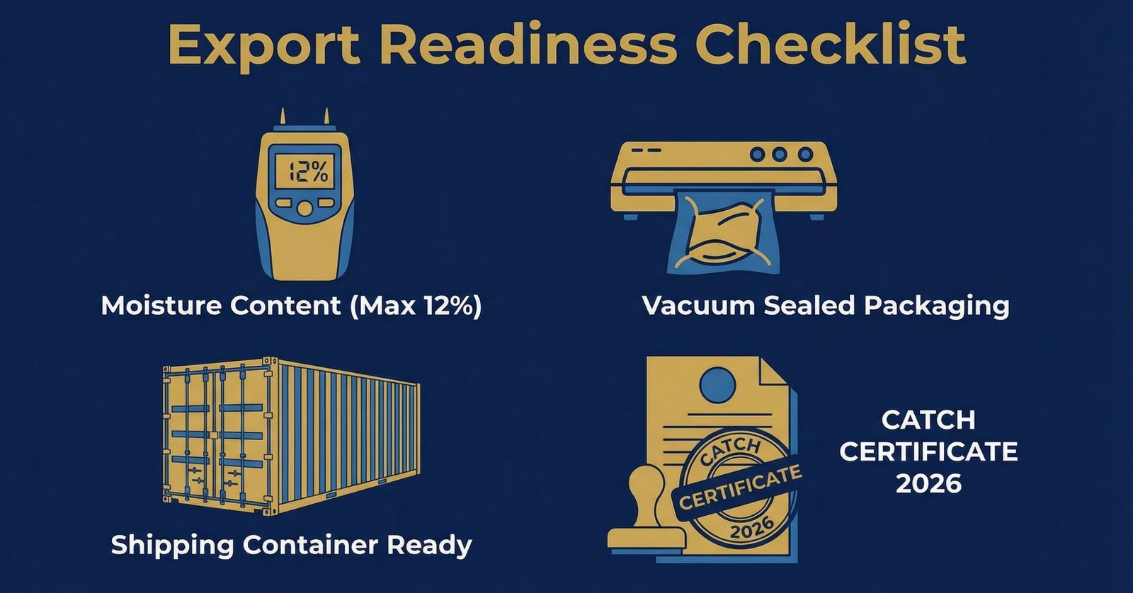 Packaging and Exporting Smoked Fish