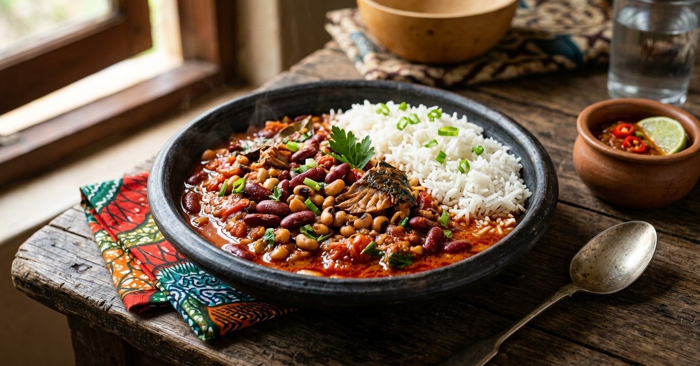 Beans with Smoked Fish: A Hearty African Comfort Meal