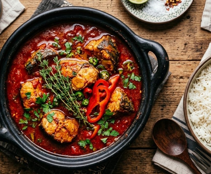 Catfish Stew, Rich, Spicy, and Perfect for Rice or Yam