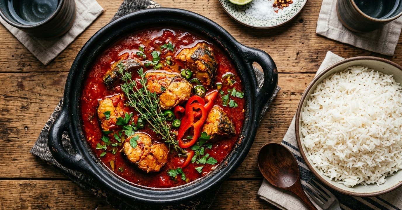 Catfish Stew, Rich, Spicy, and Perfect for Rice or Yam