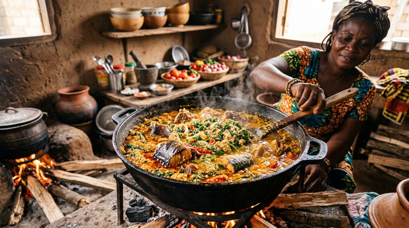 Egusi Soup with Smoked Fish: A Rich and Flavorful African Classic