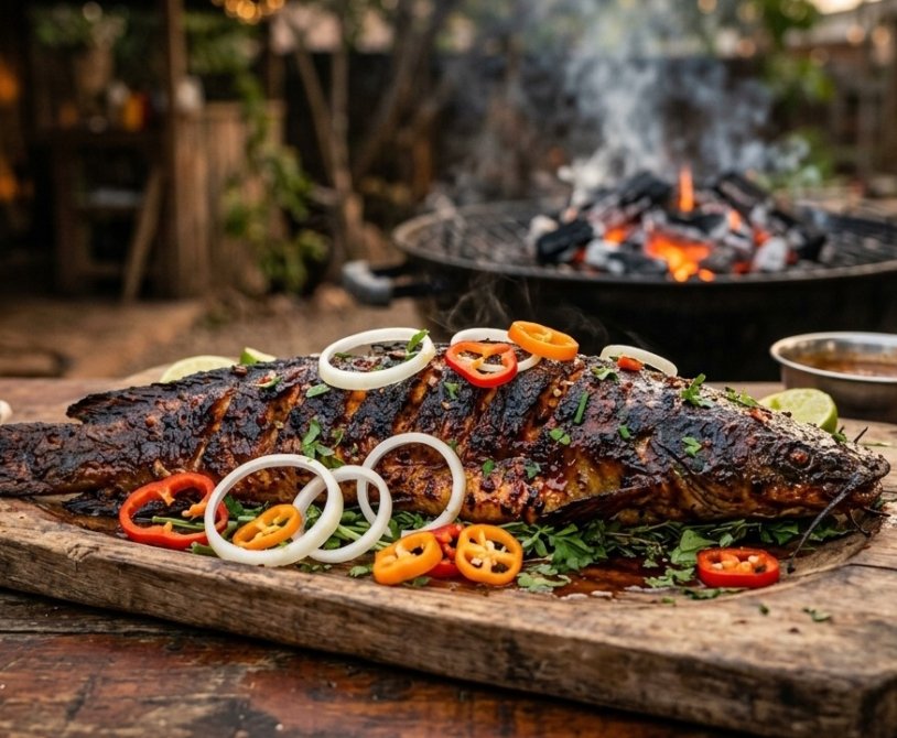 Grilled Catfish (Point-and-Kill Style) Authentic Street-Style Recipe