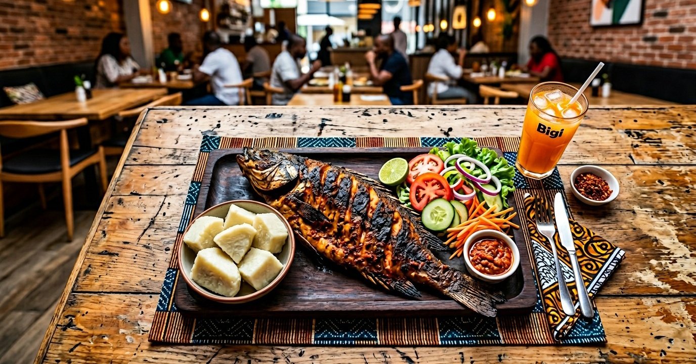 Grilled Catfish (Point-and-Kill Style)