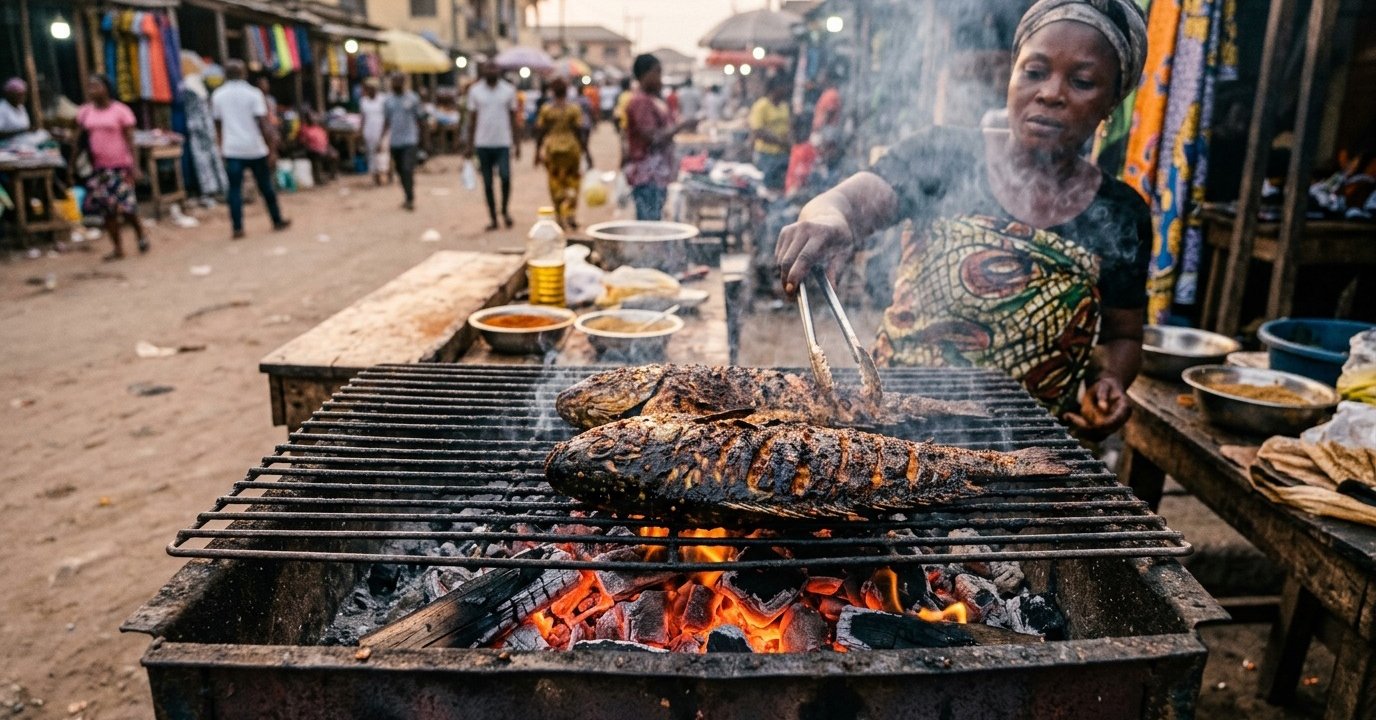 Grilled Catfish (Point-and-Kill Style) Authentic Street-Style Recipe