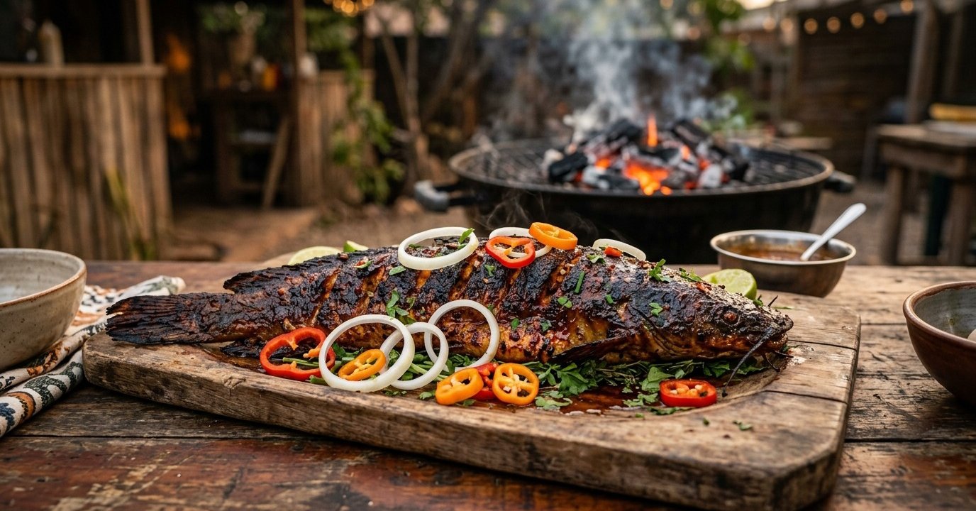 Grilled Catfish (Point-and-Kill Style) Authentic Street-Style Recipe