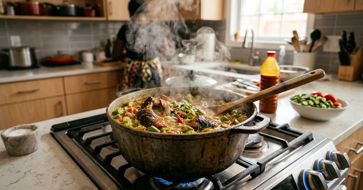 Okra Soup with Smoked Fish: A Flavorful African Comfort Dish