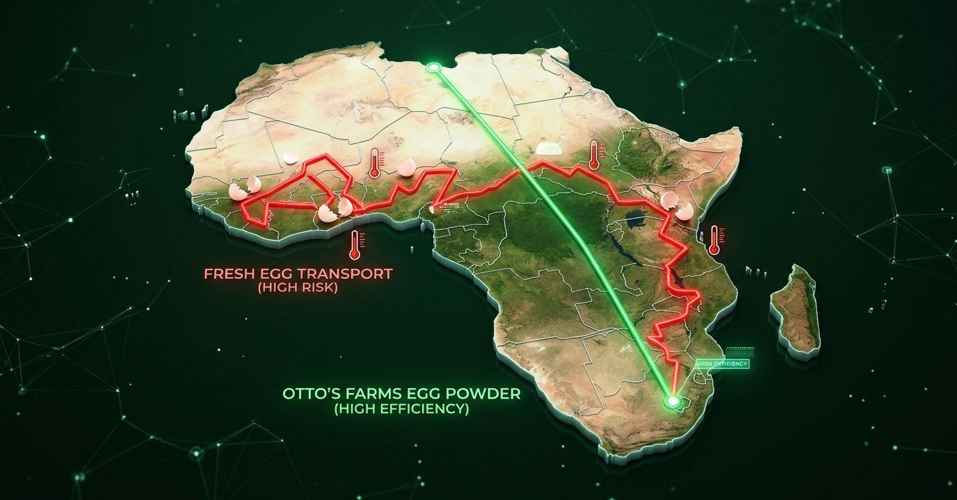 powder eggs across africa