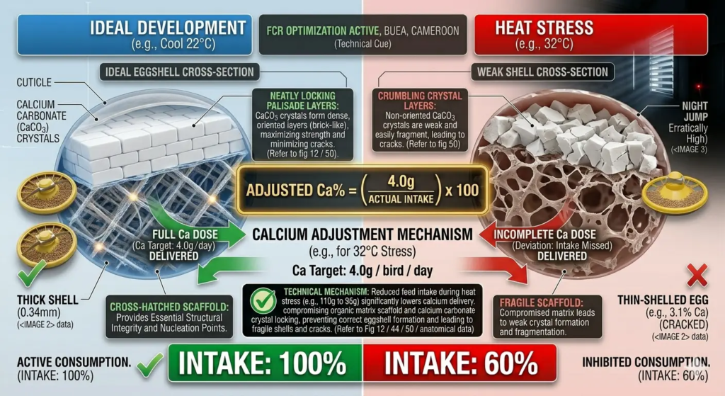 Layer Chicken: Formulating High-Calcium Mash for Strong Eggshells
