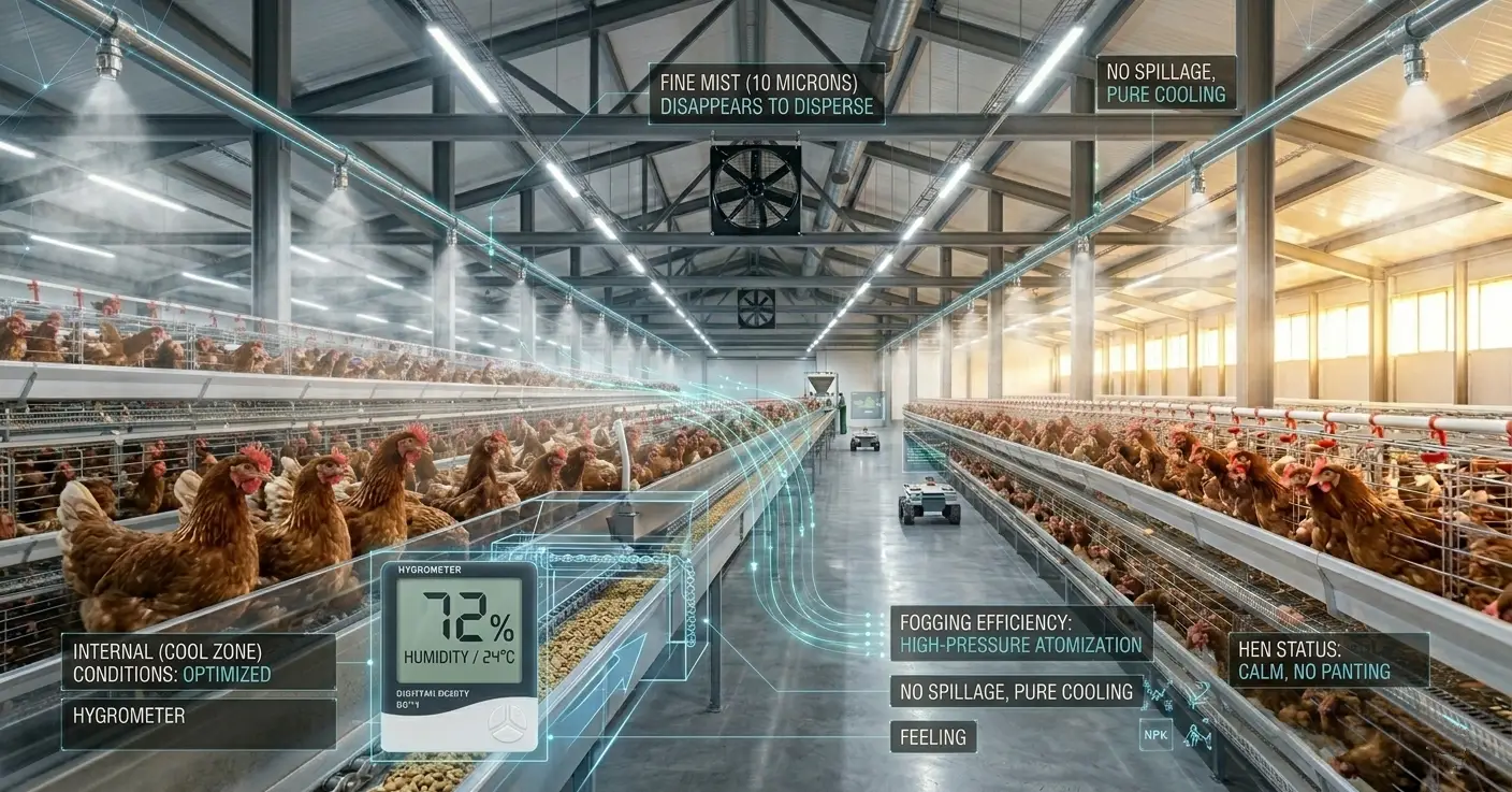 Managing Heat Stress Through Infrastructure, Layer Chicken