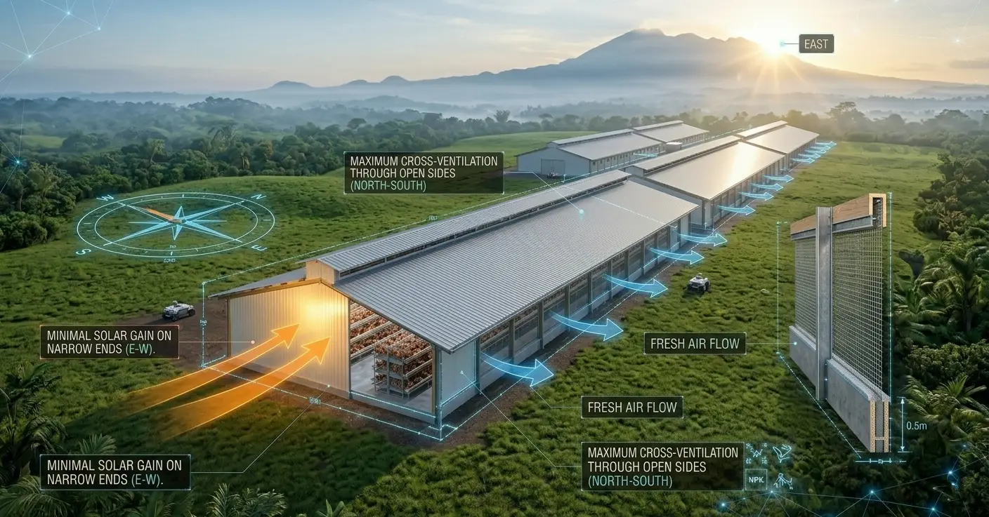 Layer Chicken: Building the Ideal Poultry House for Tropical Climates
