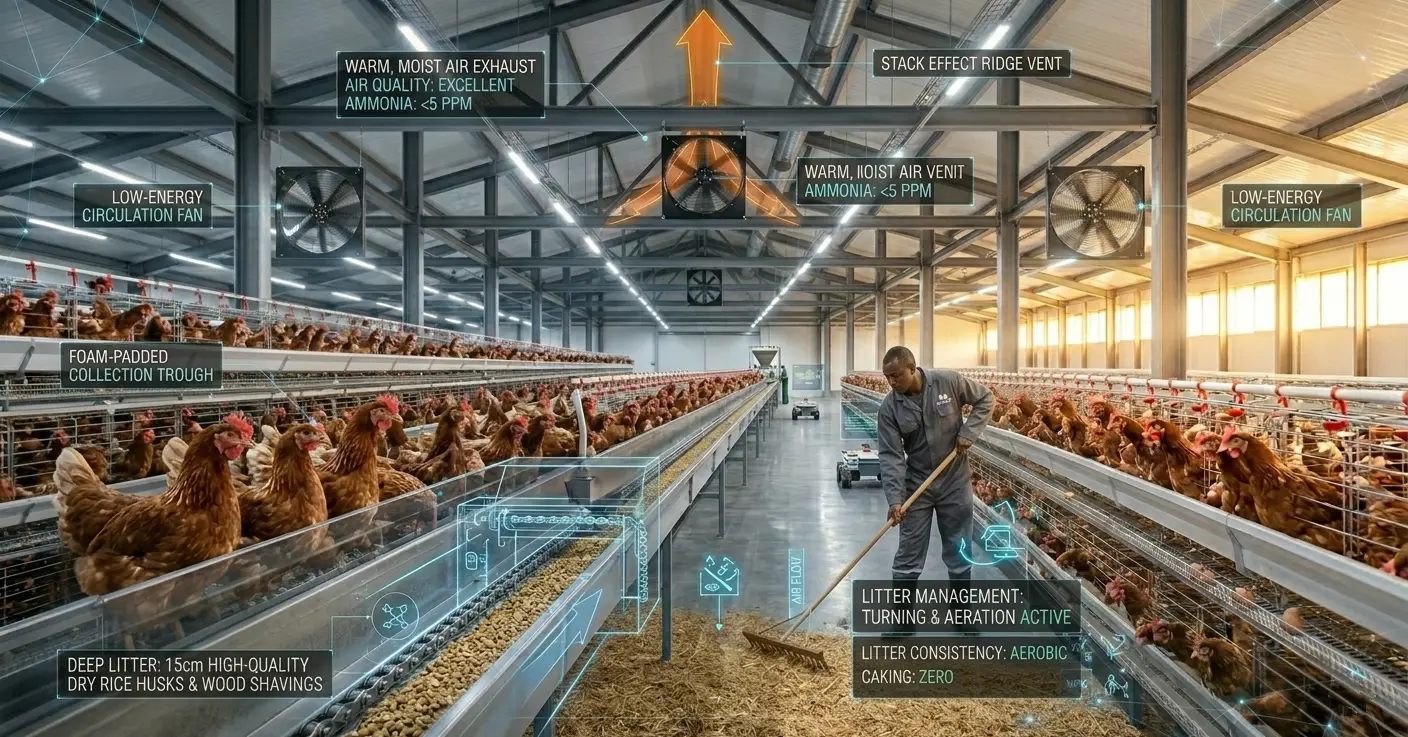 Deep Litter System Design and Management