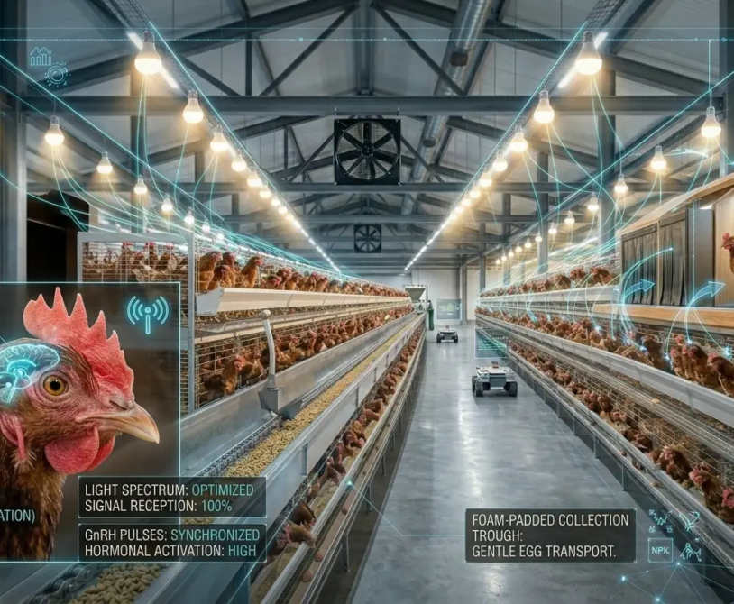 Layer Chicken: Lighting Automation and Photoperiod Management