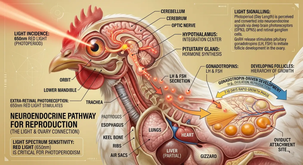 Chicken: Managing the Lighting Schedule for 300+ Eggs per Year