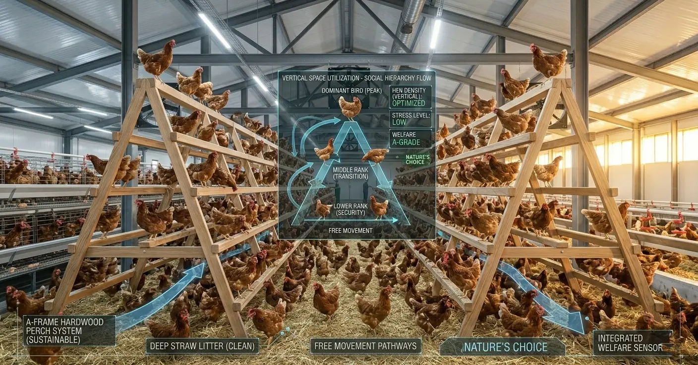 Layer Chicken: Perch Design and Behavioral Infrastructure