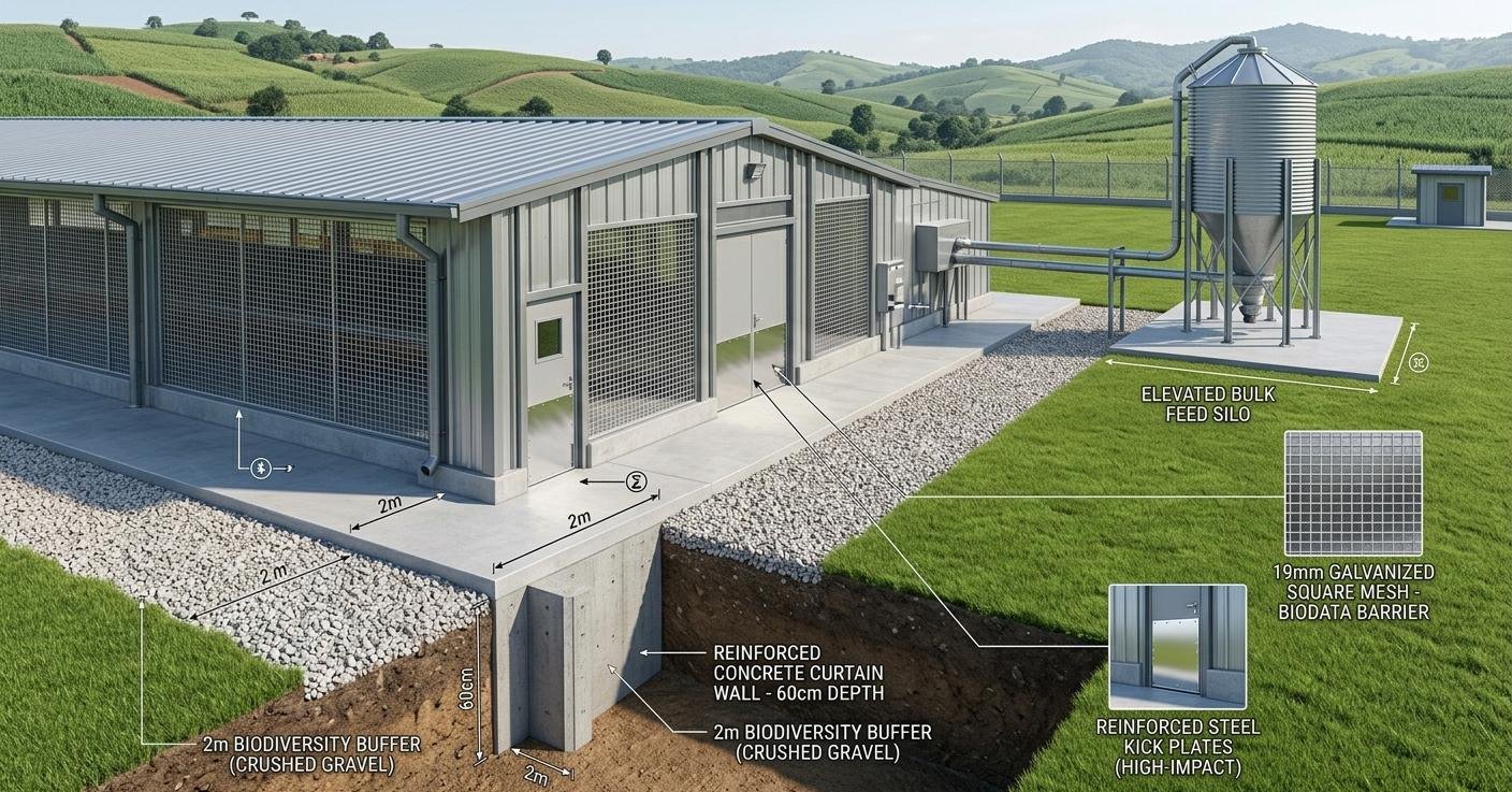 Layer Chicken: Pest and Predator Proofing the Poultry House